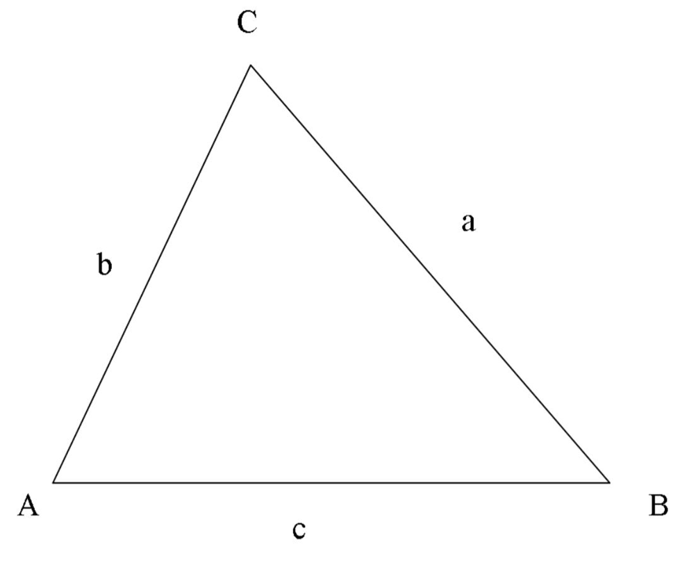 F abc a b c. Треугольник. Треугольник ABC. Треугольник АБС. Треугольник со сторонами a b c.