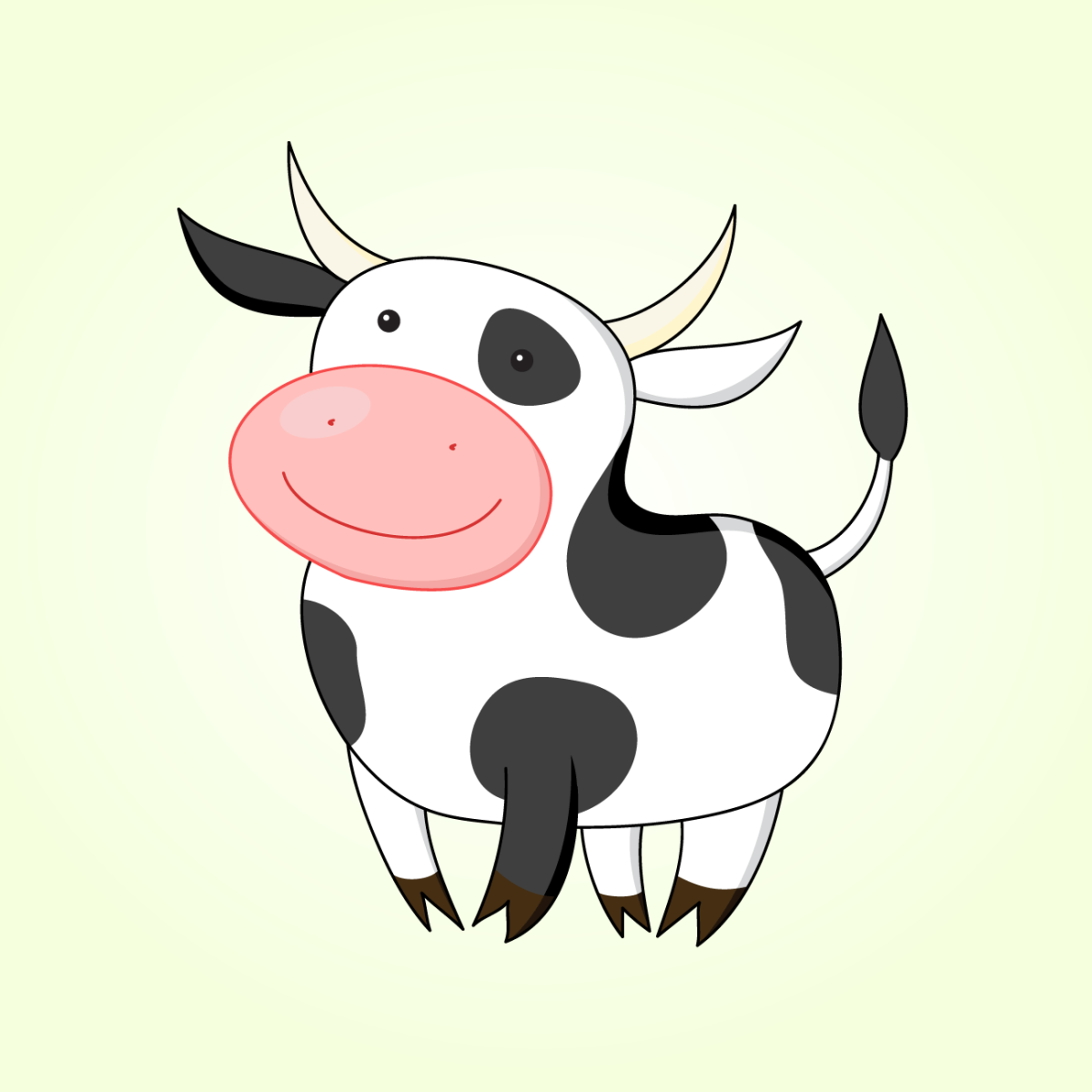 Коровка 10. Мультяшная коровка. Корова. Милые коровки. Принт коровки.