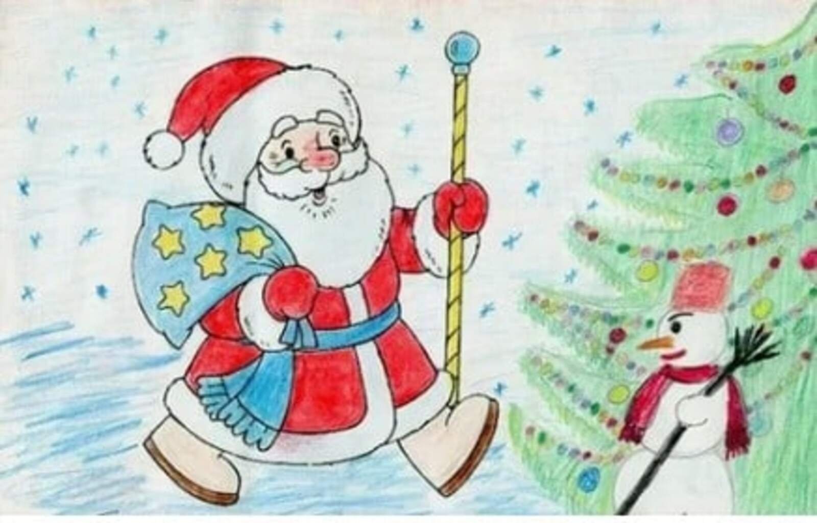 Деда мороза 2 класс. Новогодние рисунки. Рисунок на новогоднюю тему. Наваго д ниирисунки. Детские новогодние рисунки.