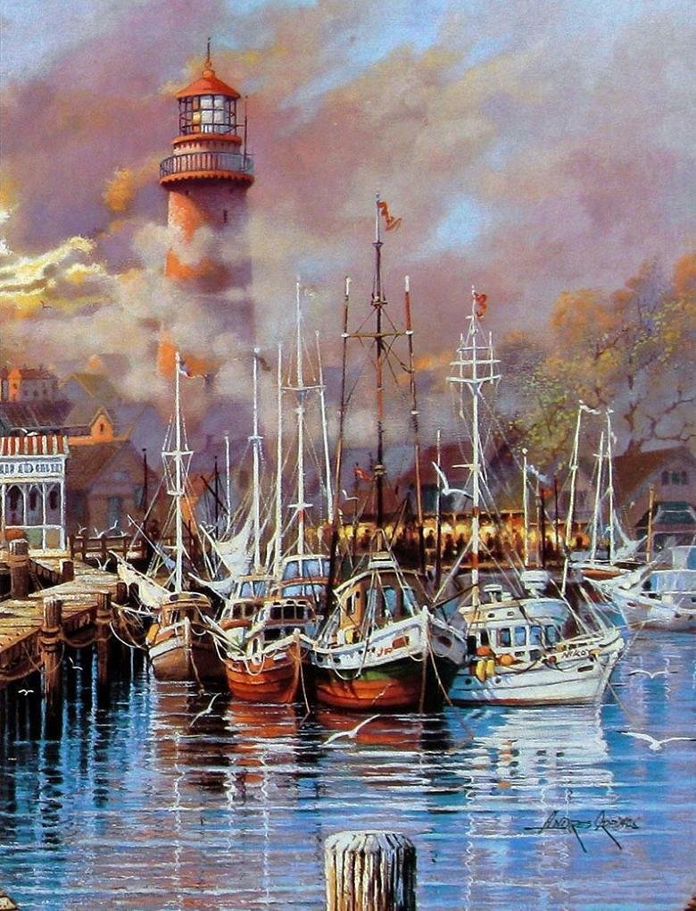 Пирс с яхтами