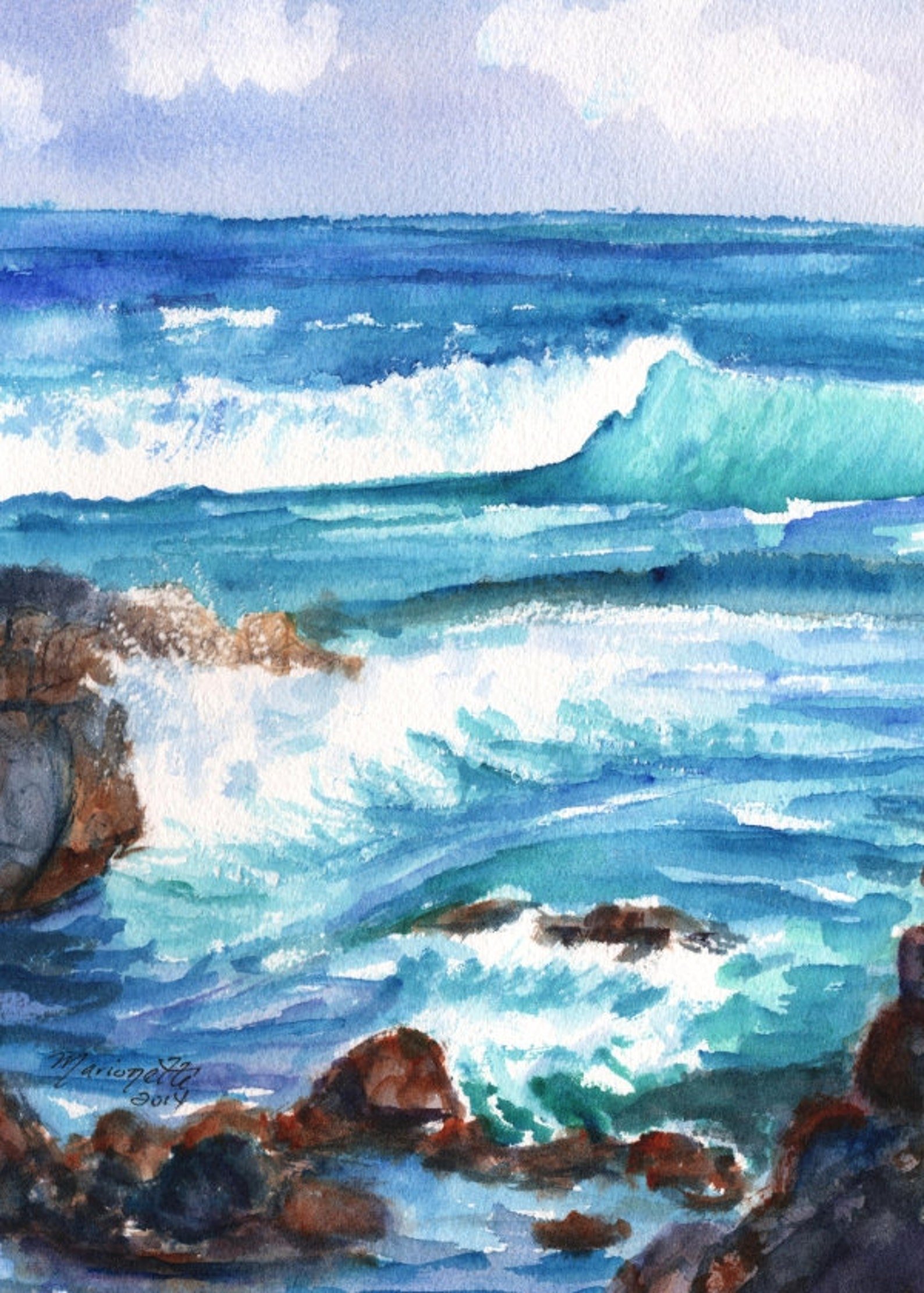 Тихий океан рисунки. Морской пейзаж. Морской пейзаж гуашью. Море рисунок. Морской пейзаж цветными карандашами.
