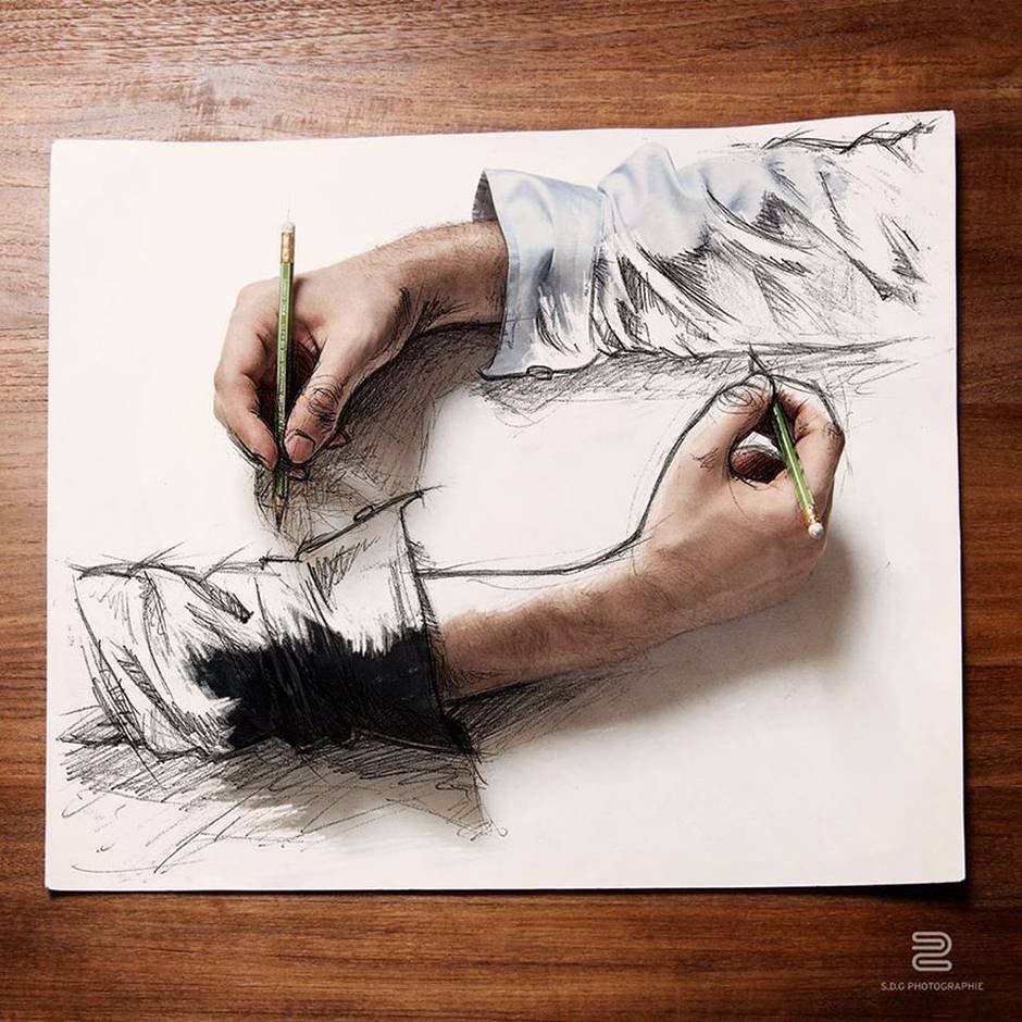 Красивые рисунки на тетрадном листе