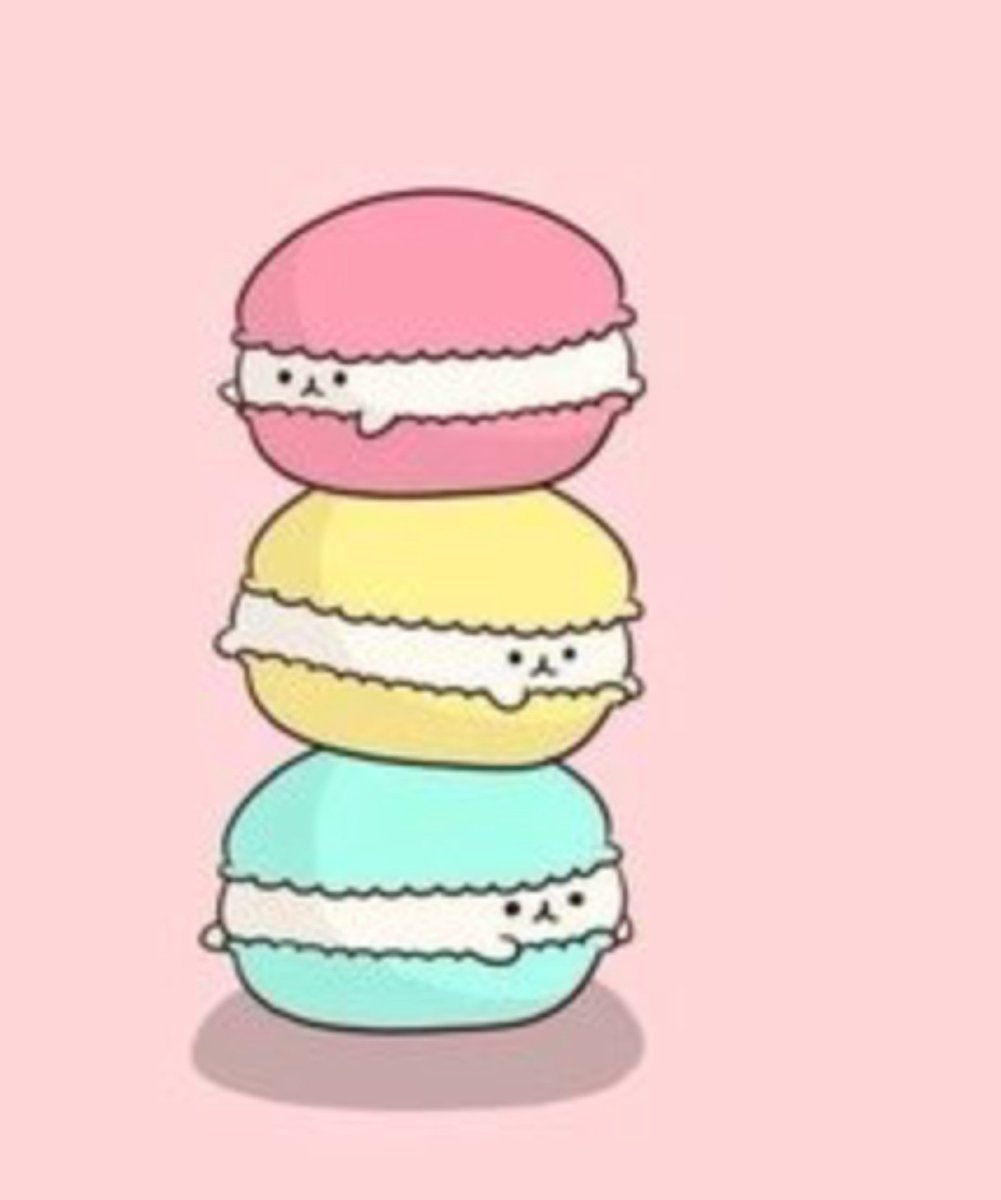 Фиолетовый макарун