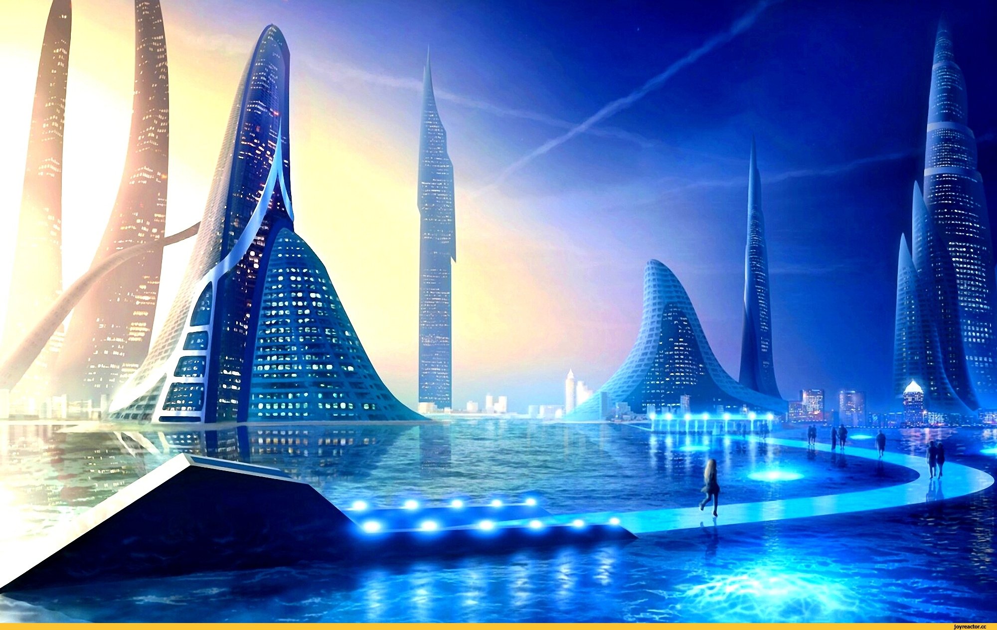 Future town. Дубай 2050 город будущего. Фантастический город. Будущие города.