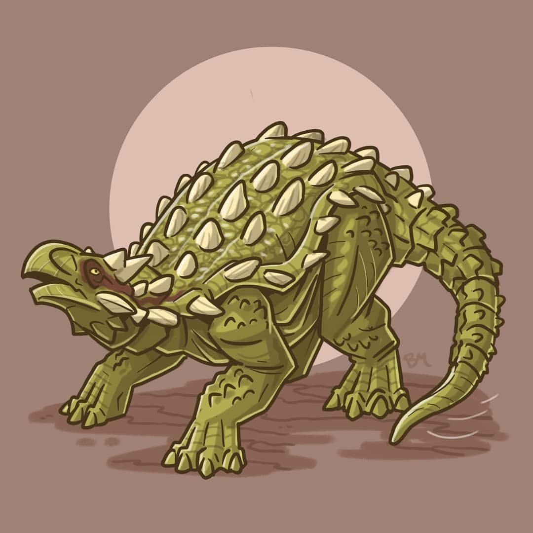 Анкилозавр картинки для срисовки