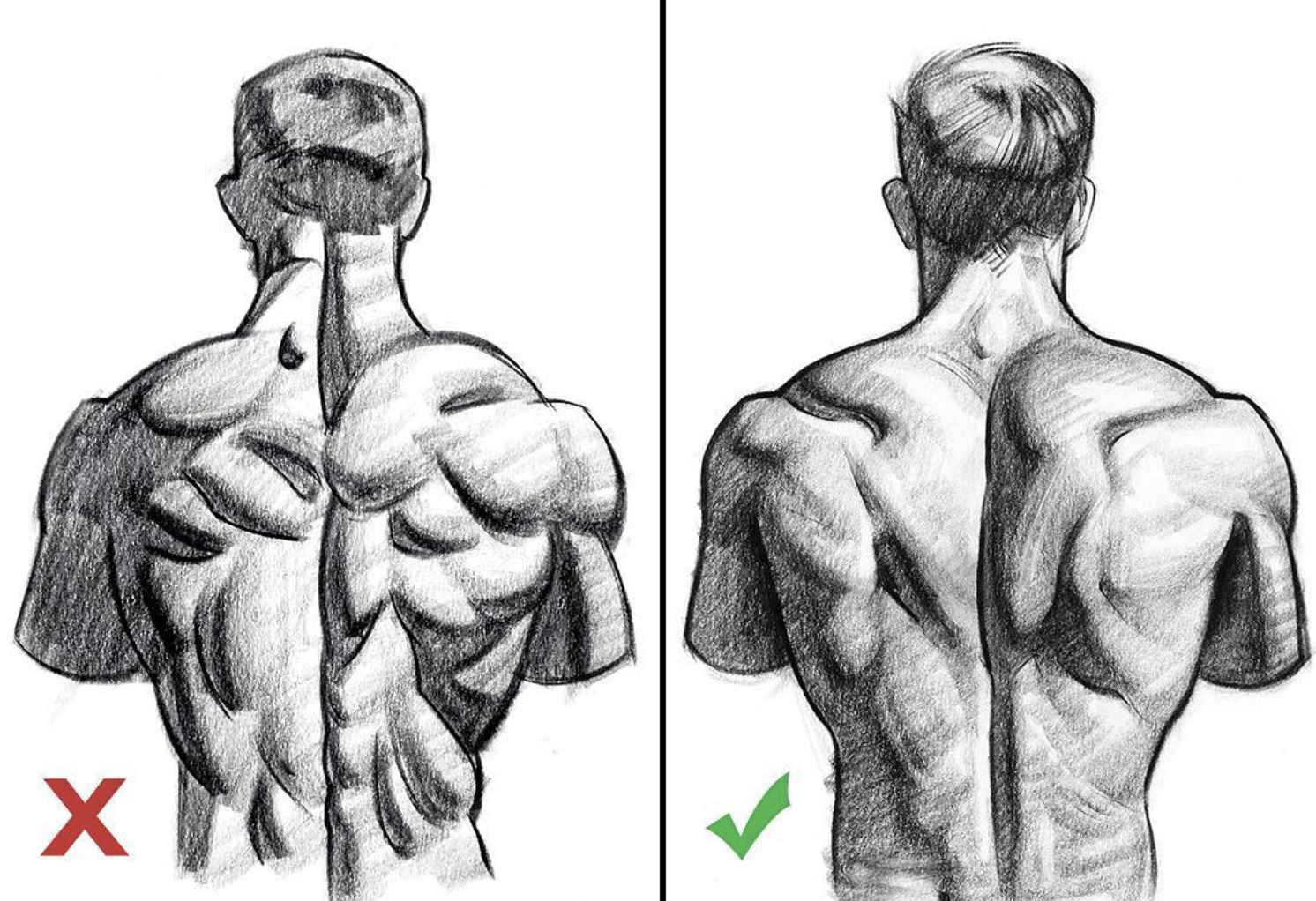 Одной стороны тела на другую. Что нарисовать на спине. Мужская спина анатомия. Анатомия мужской спины для рисования.