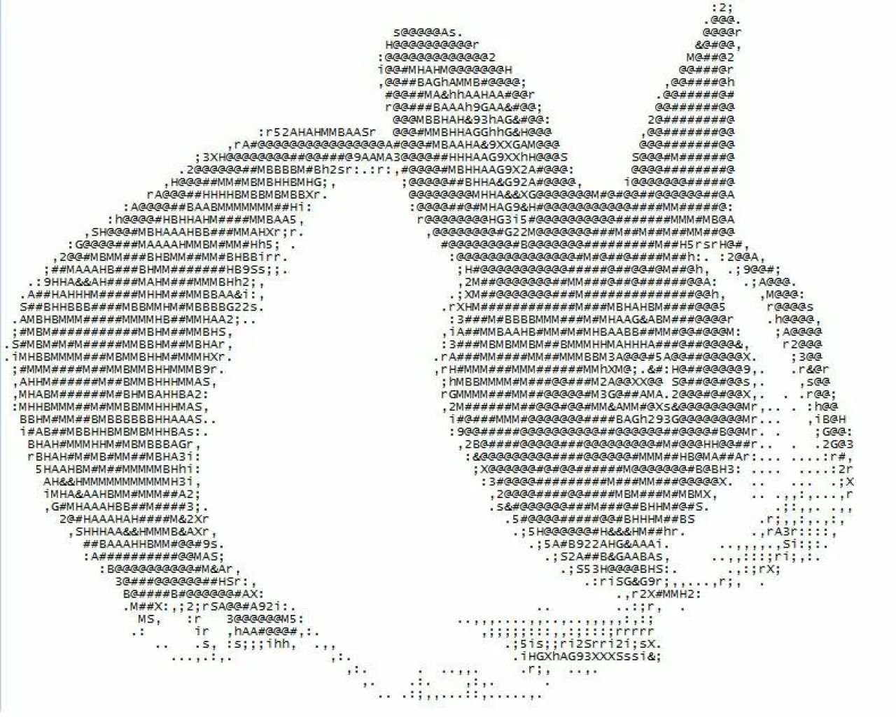 Символьные картинки ascii