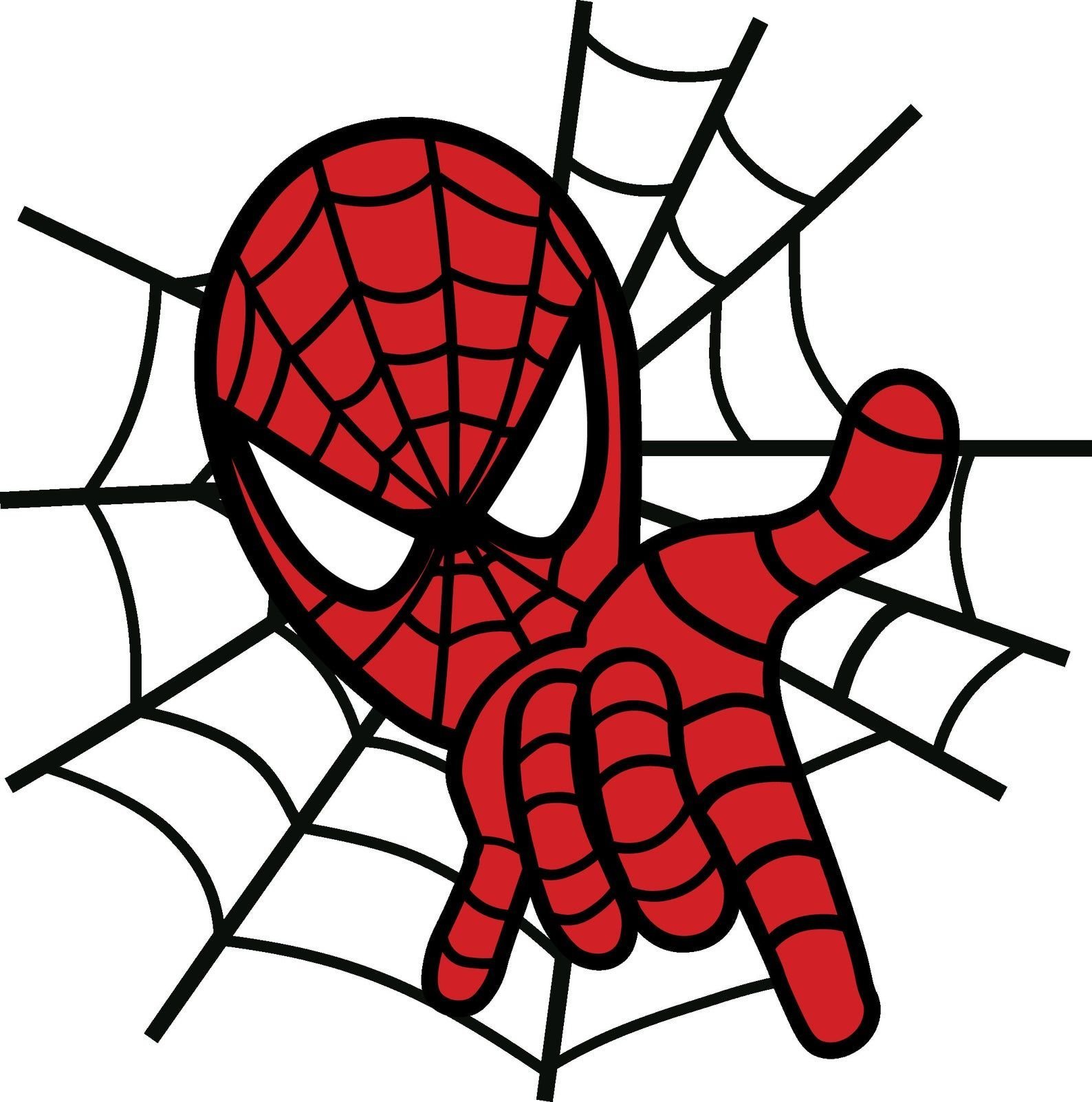 Человек паук рисунок для детей - 83 фото