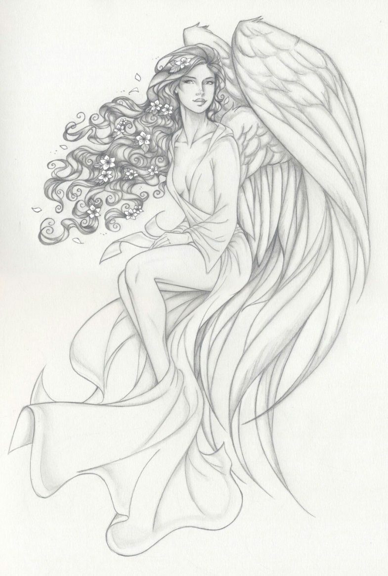 Рисунки для срисовки фантазия