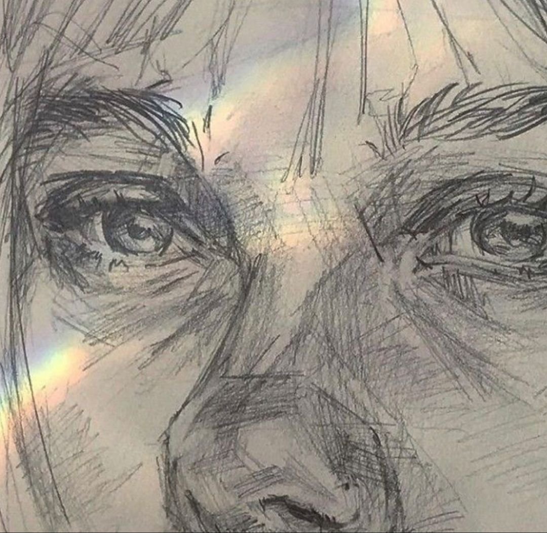 Девушка в толстовке рисунок карандашом