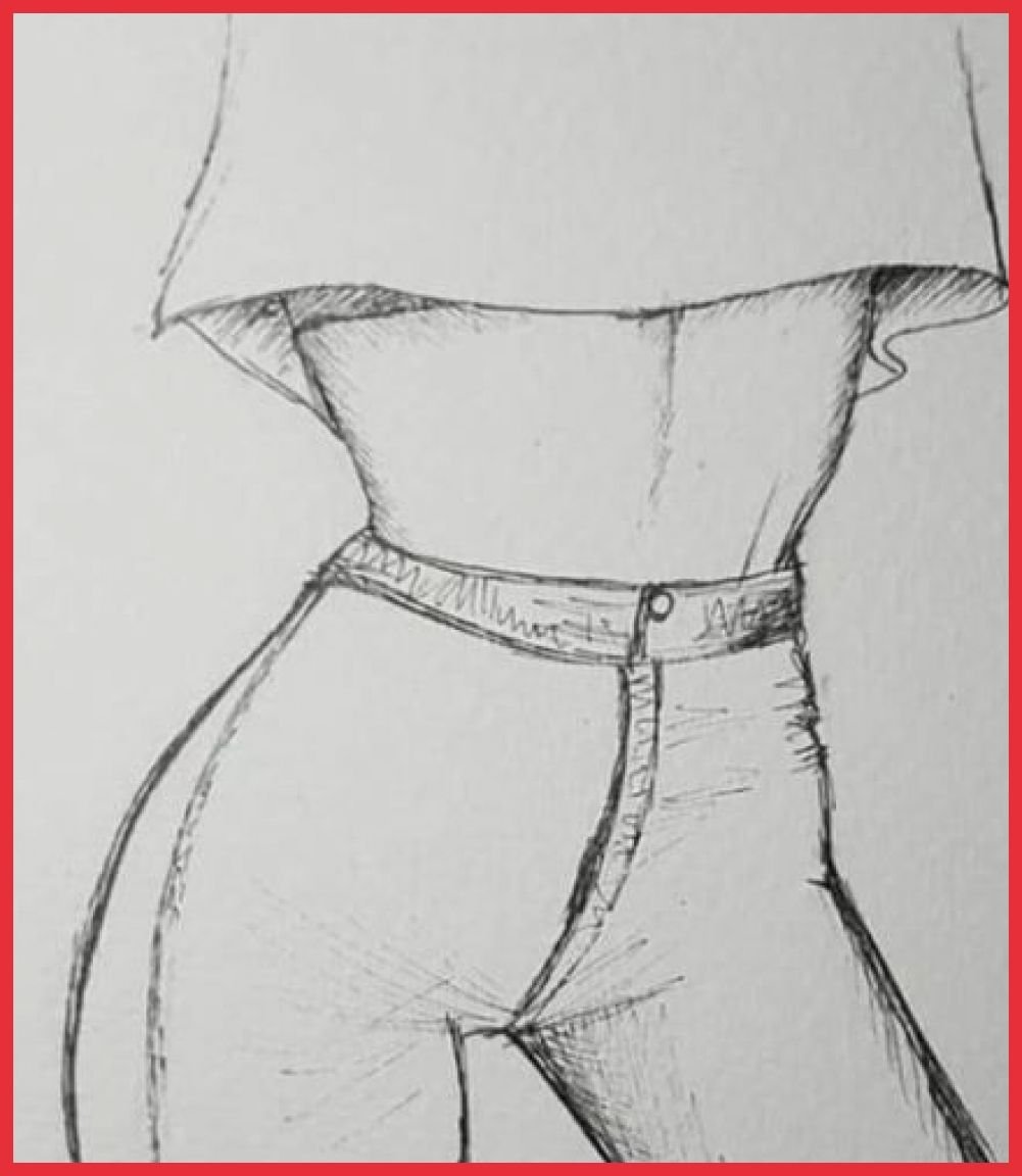 Портрет девушки карандашом