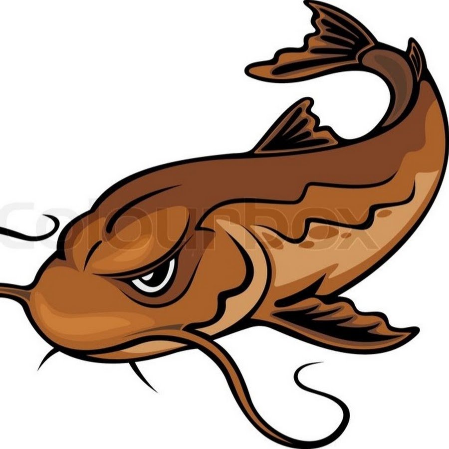 Сом мультяшный