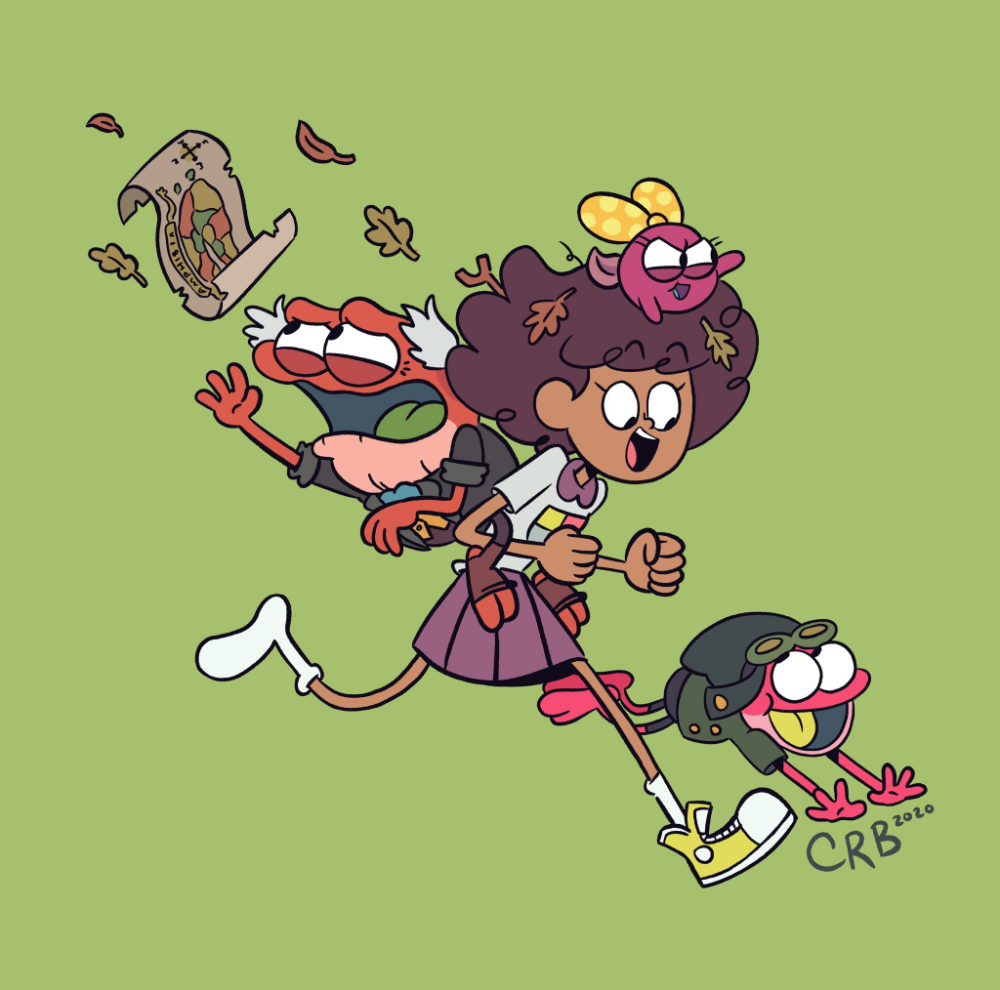 Амфибия мультсериал обои