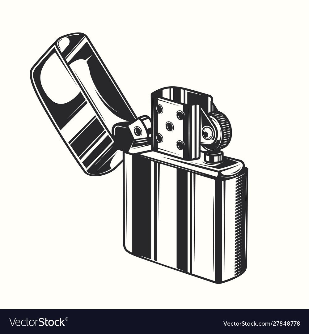 Зажигалка Zippo вектор