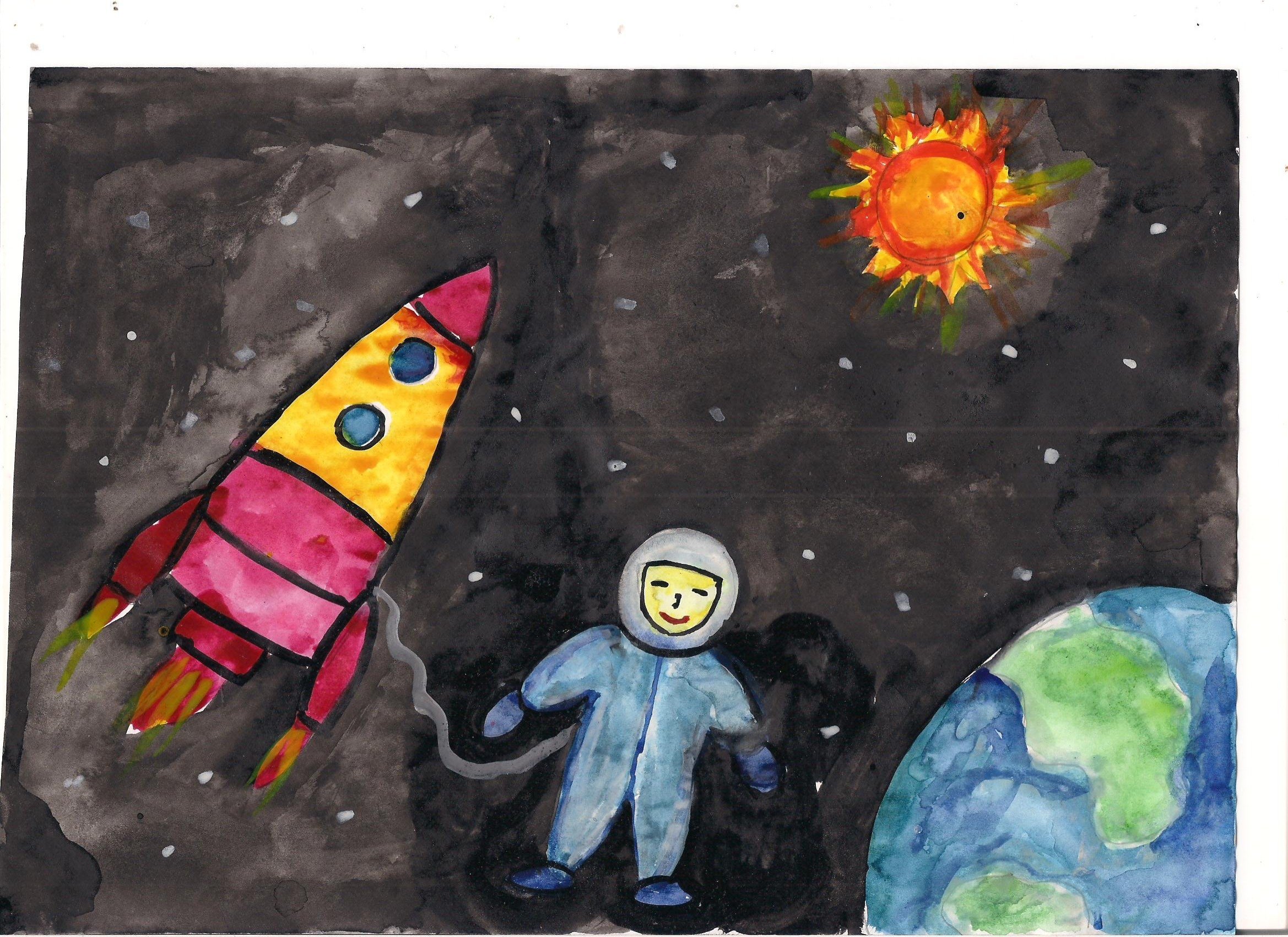 Рисовать на тему космос. Рисунок на тему космос. Детские рисунки на тему космос. Вселенная глазами детей. Рисунки на тему космос для детей.