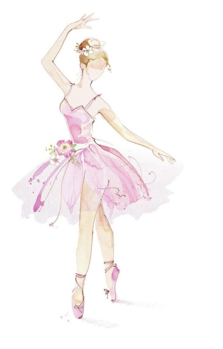 Балерина эскиз