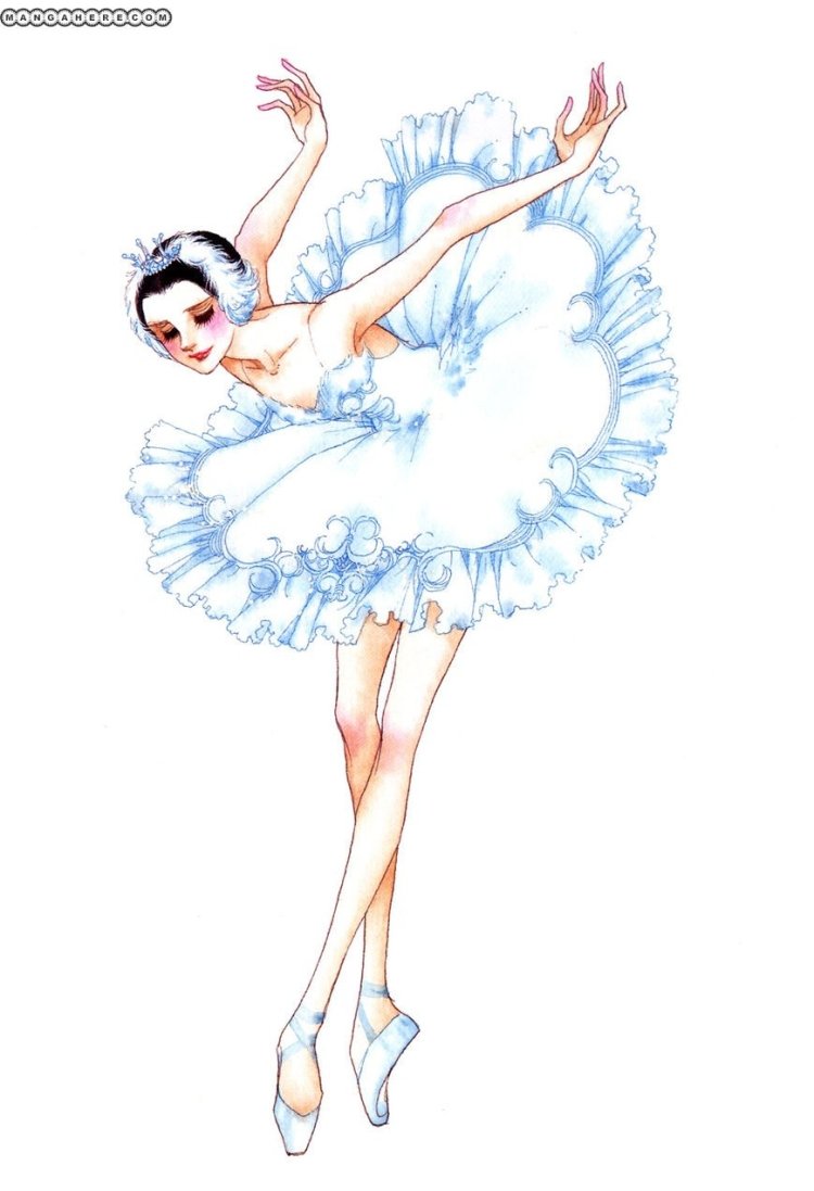 Акварельная балерина