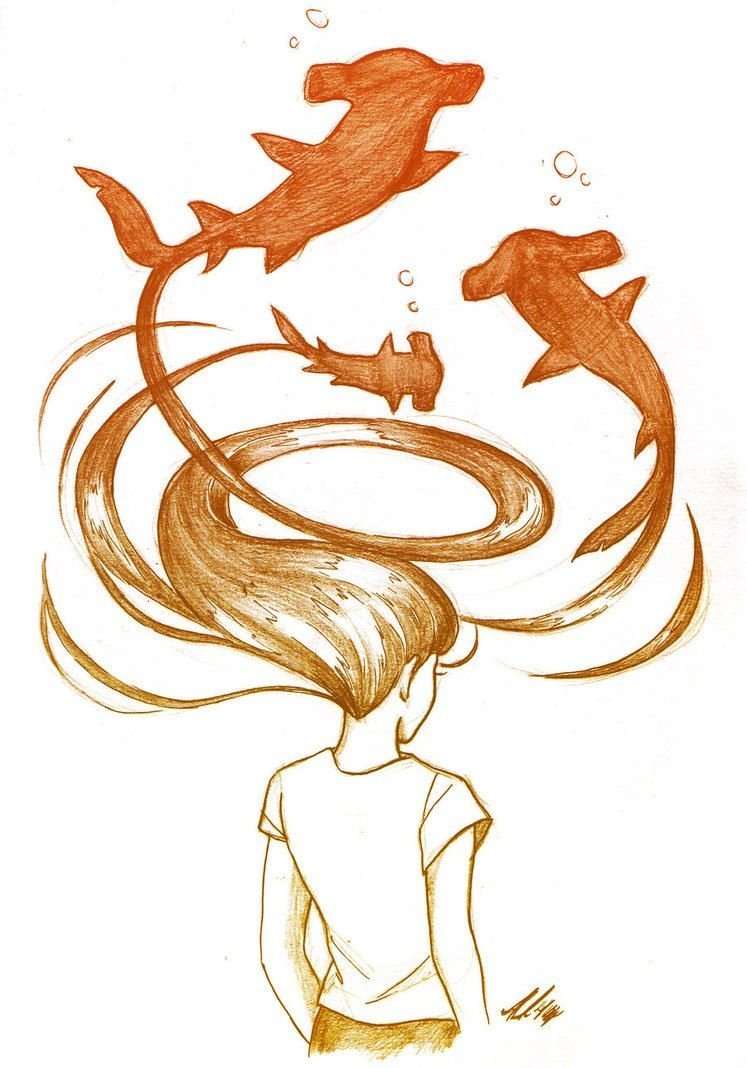 Рисунки в виде людей