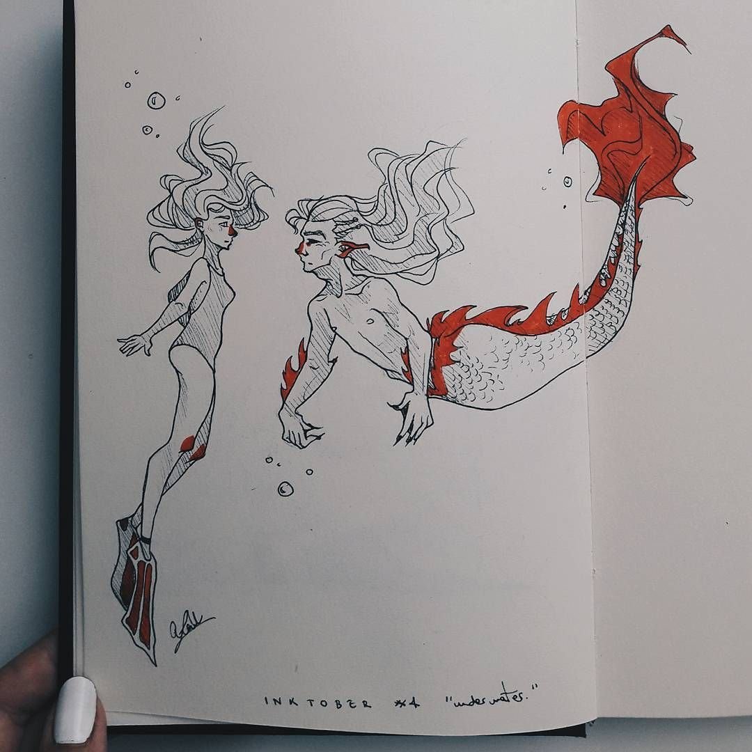 Необычные существа скетчбук