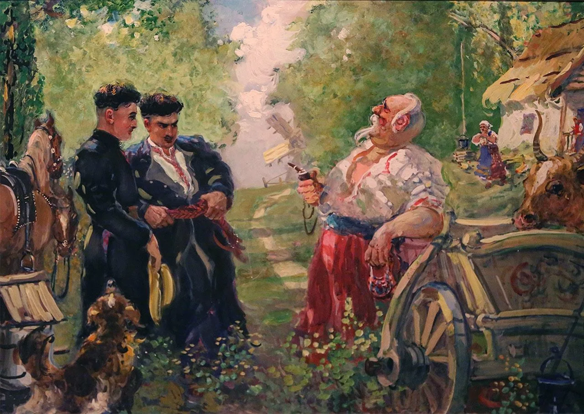 Тарас Бульба художник е Кибрик