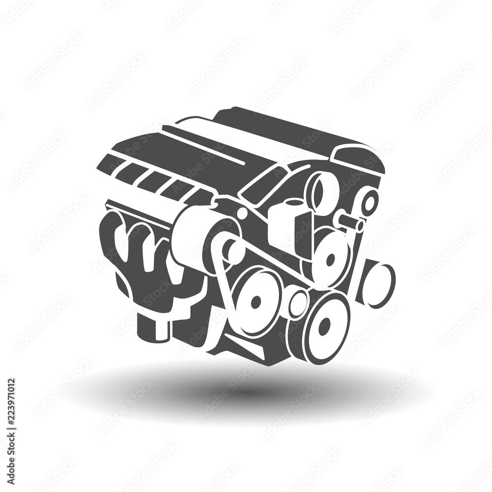 Двигатель логотип