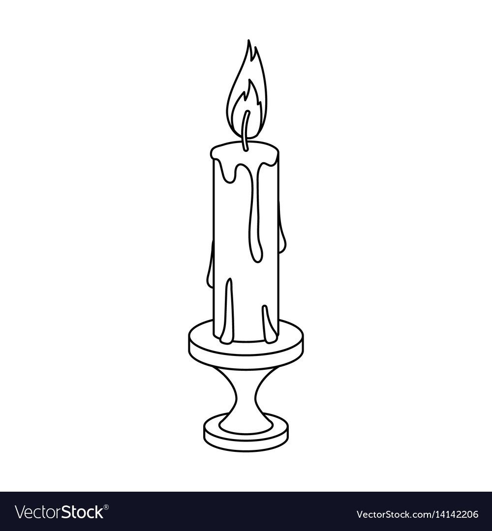 Символ свечка