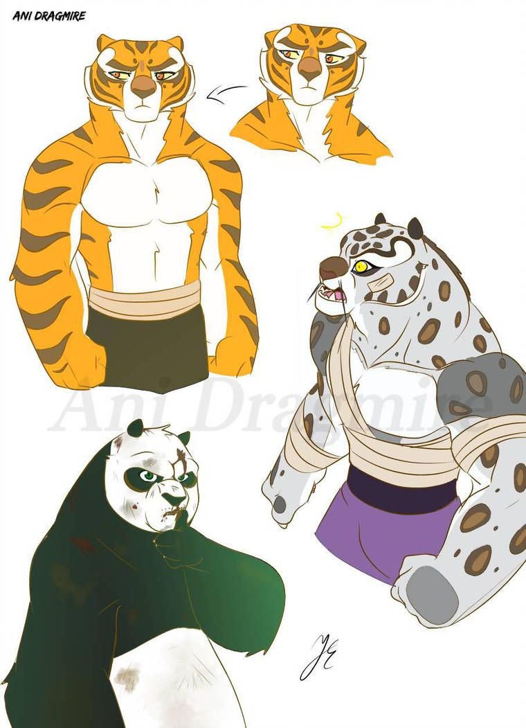 Тигрица и Тай Лунг любовь