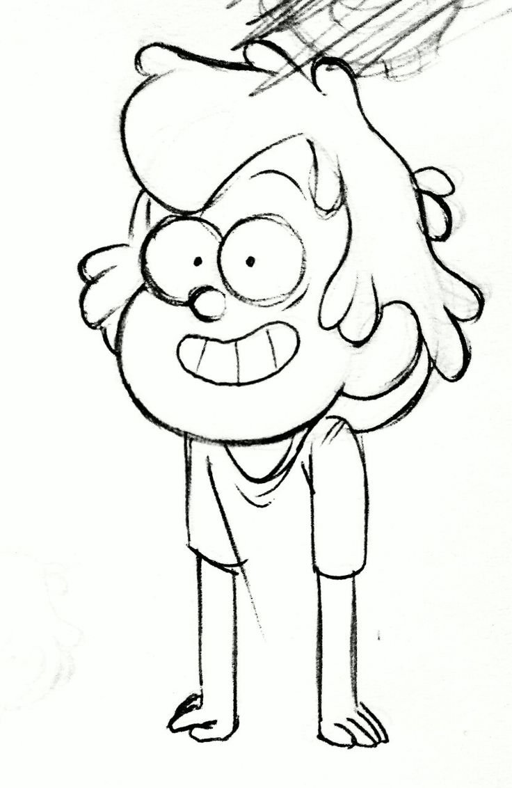 Герои Гравити Фолз для срисовки