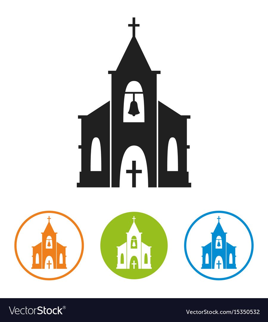 Католическая церковь рисунок