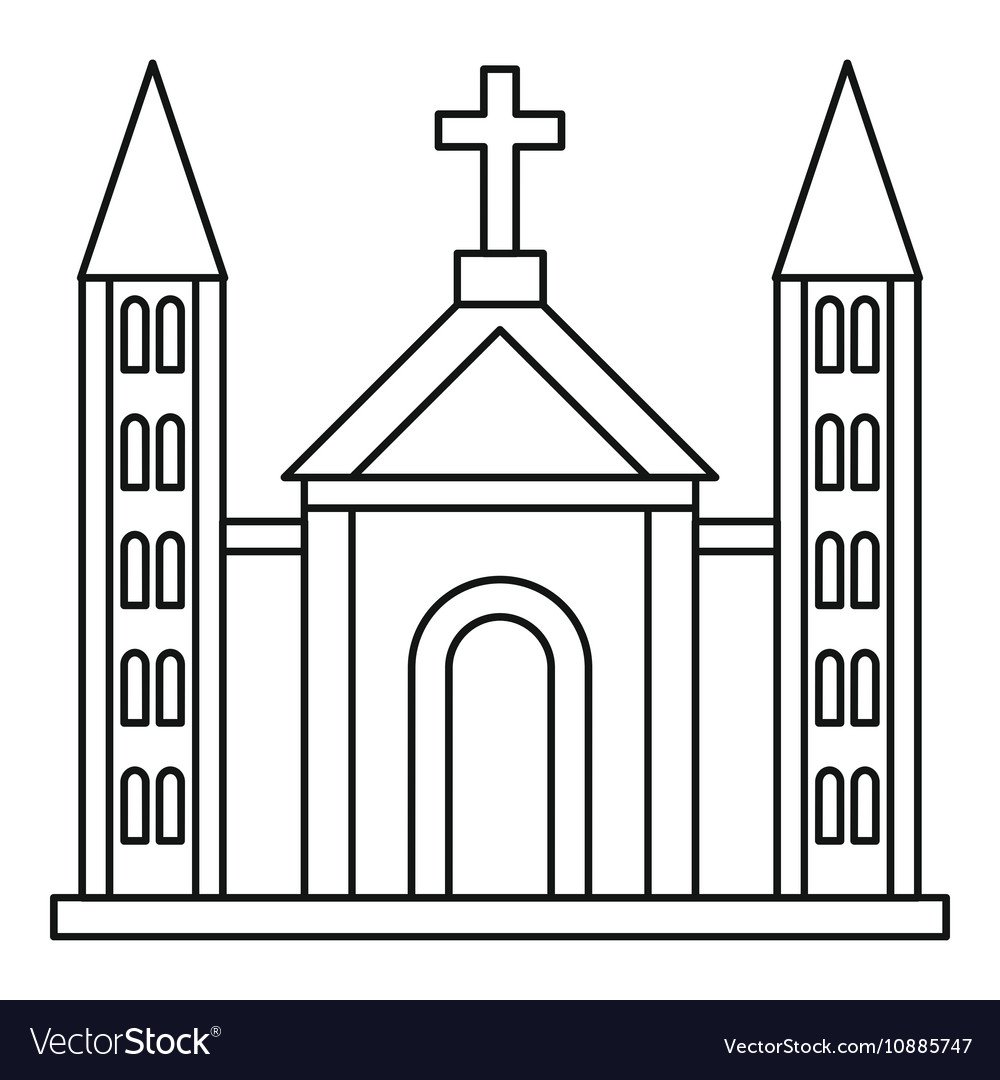 Церковь православная мультяшная