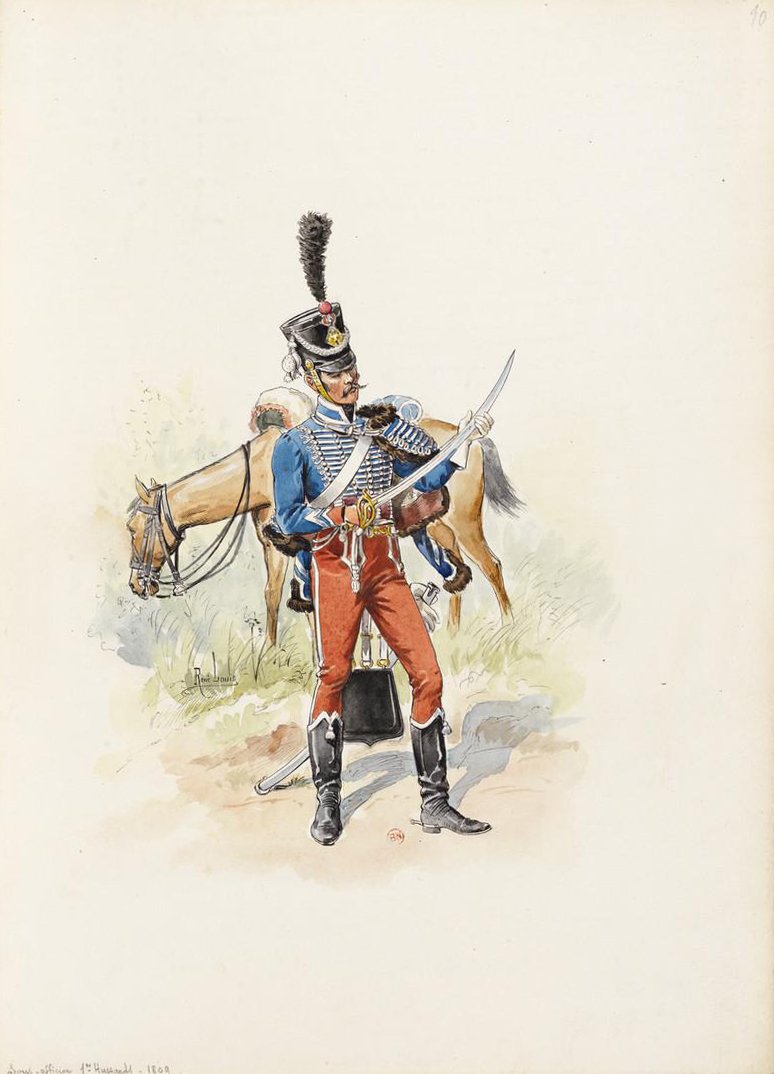 Французский кавалерист 1812 года