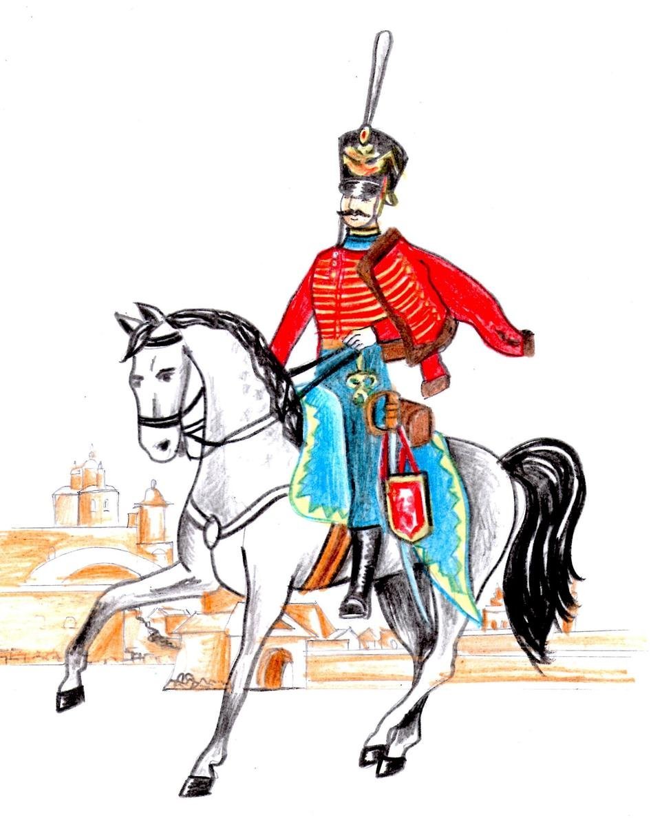 Трубач Мариупольского гусарского полка