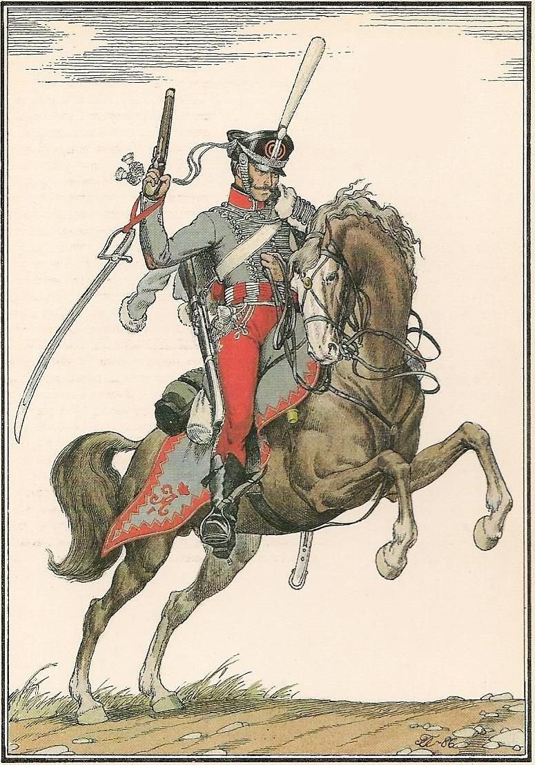 Набор для вышивания крестом Гусар