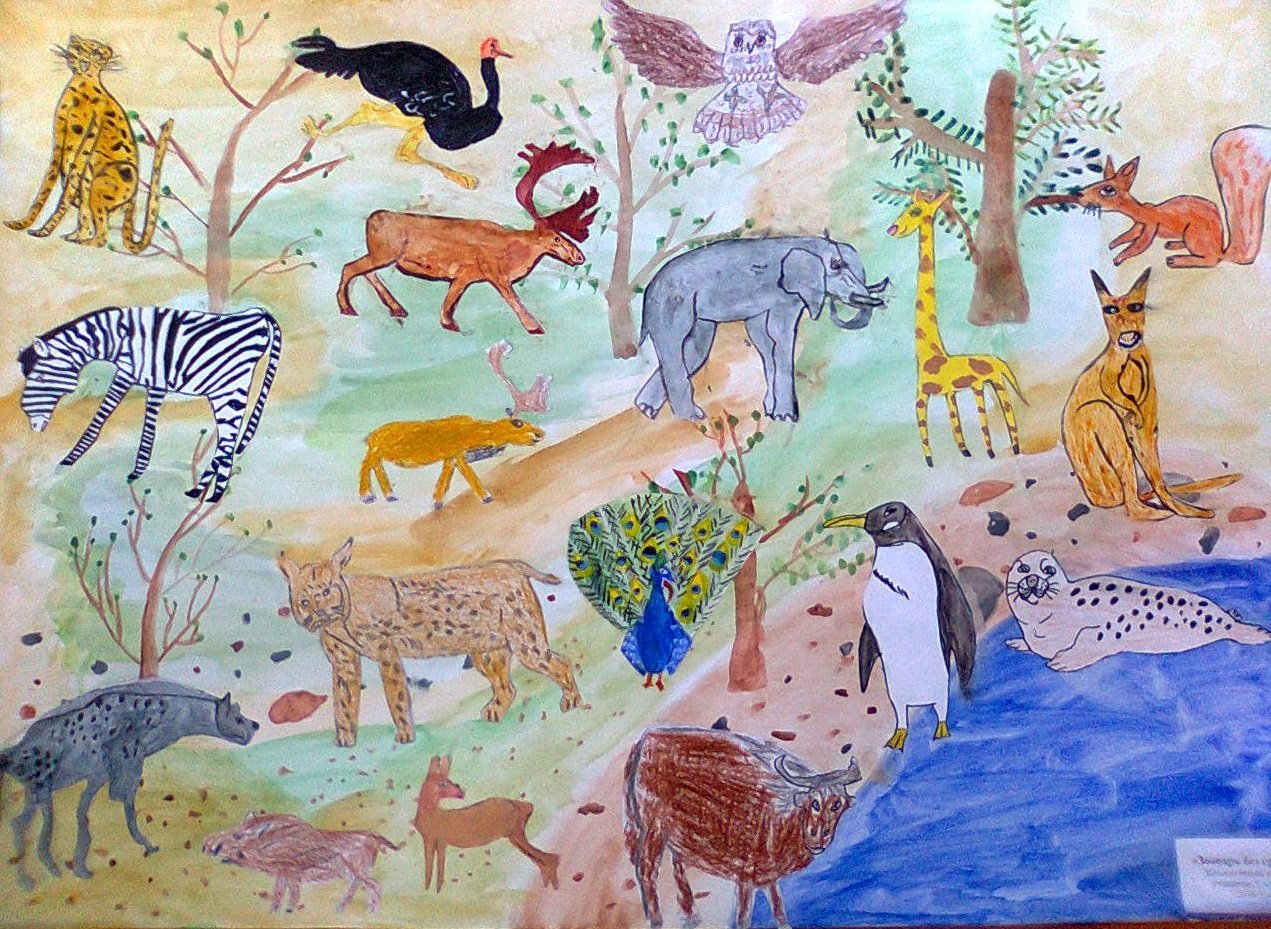 Проект на тему мир животных. Рисунок на тему животный мир. Изо про животных. Природа и животные в изобразительном искусстве. Рисование 5 класс.