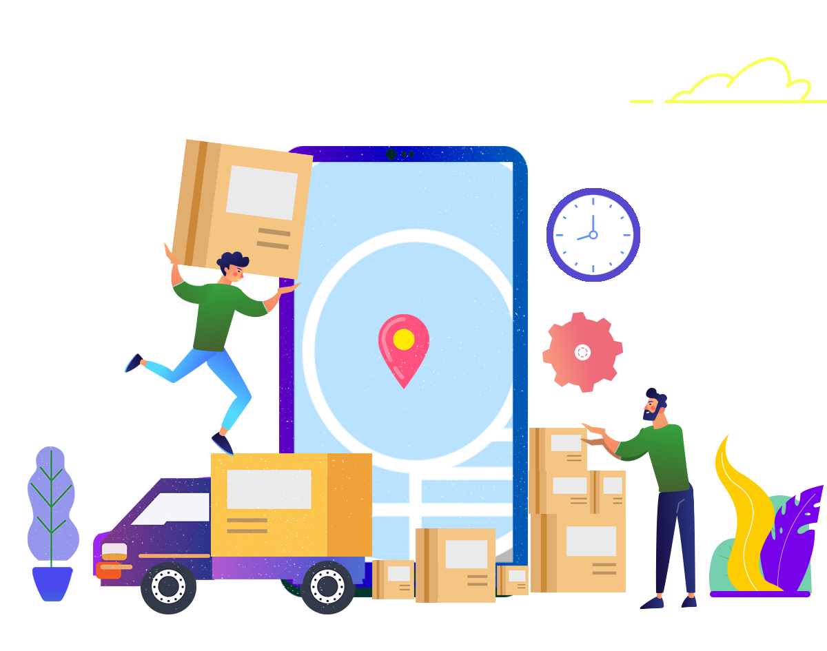 Иллюстратор логистика