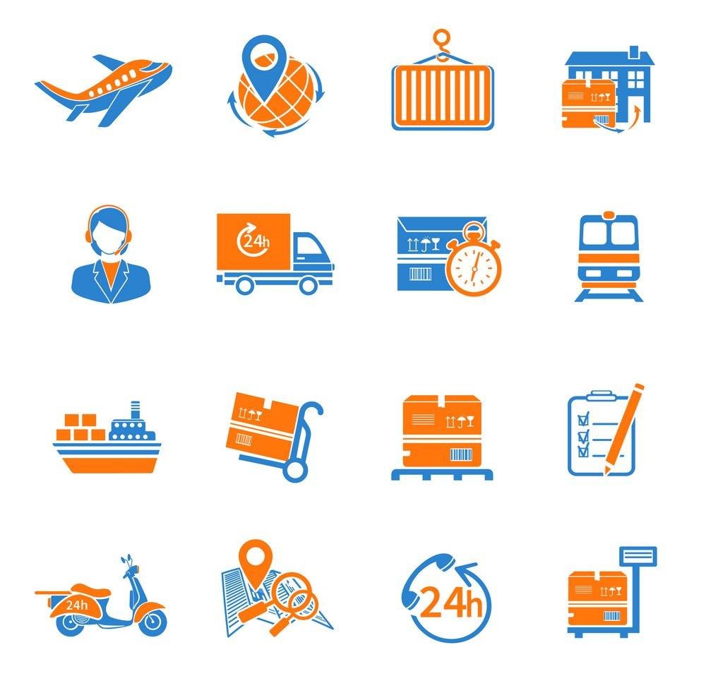 Складская логистика инфографика