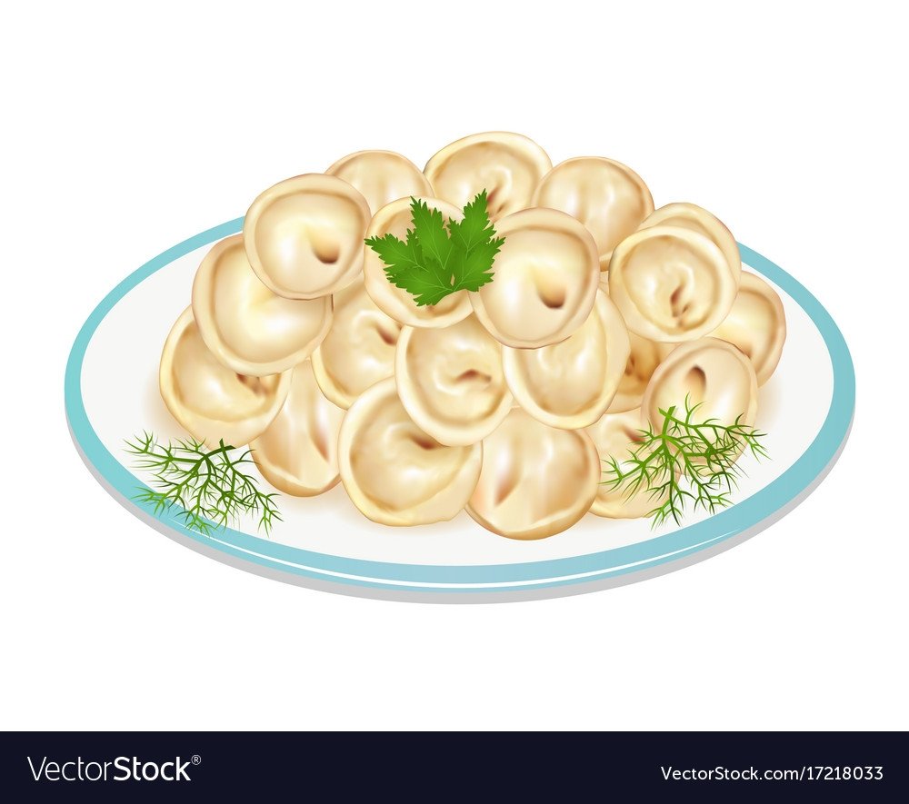 Вареные пельмени