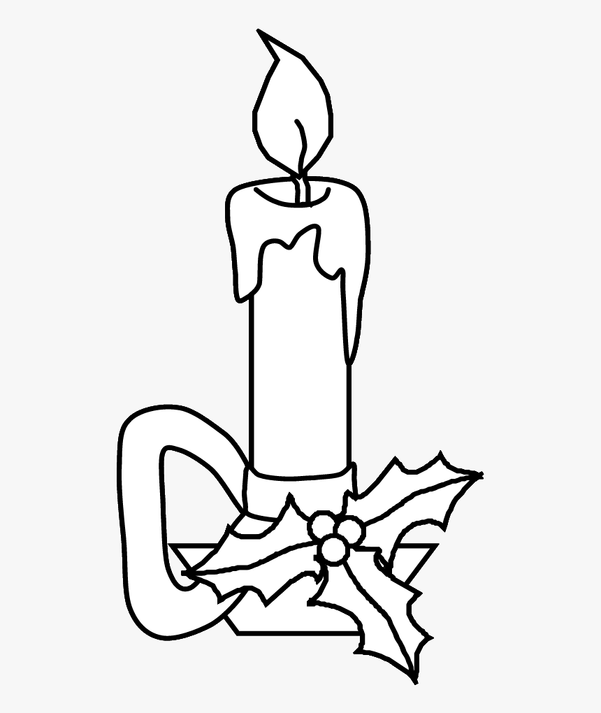 Подсвечник раскраска для детей