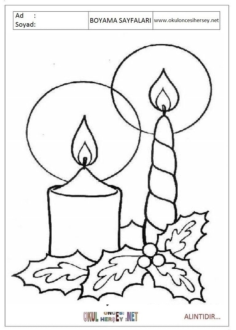 Свеча карандашом