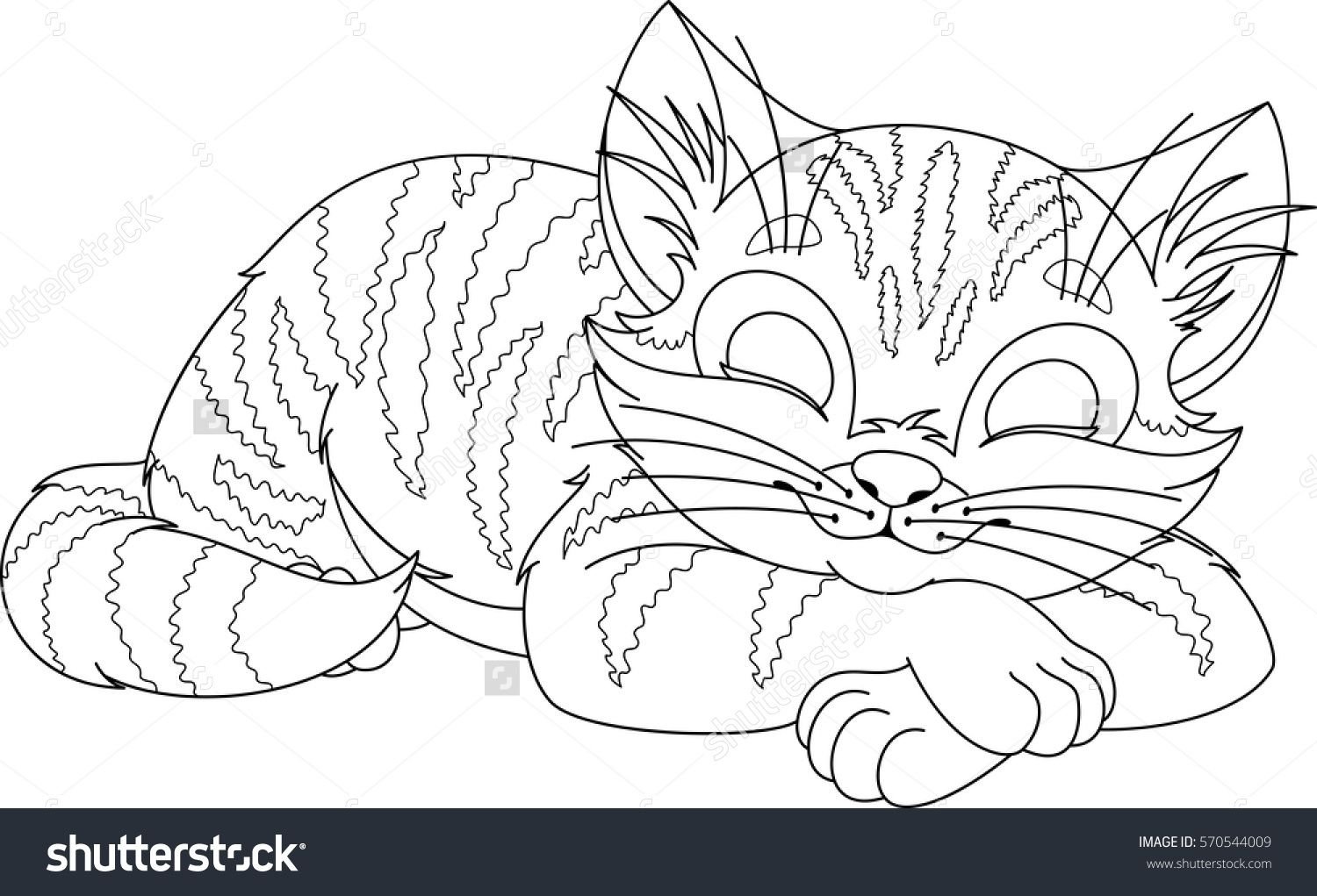 Cat nap раскраска. Котик с клубочком раскраска. Спящий котик раскраска. Раскраска кошка с котятами. Раскраска спящий котенок.