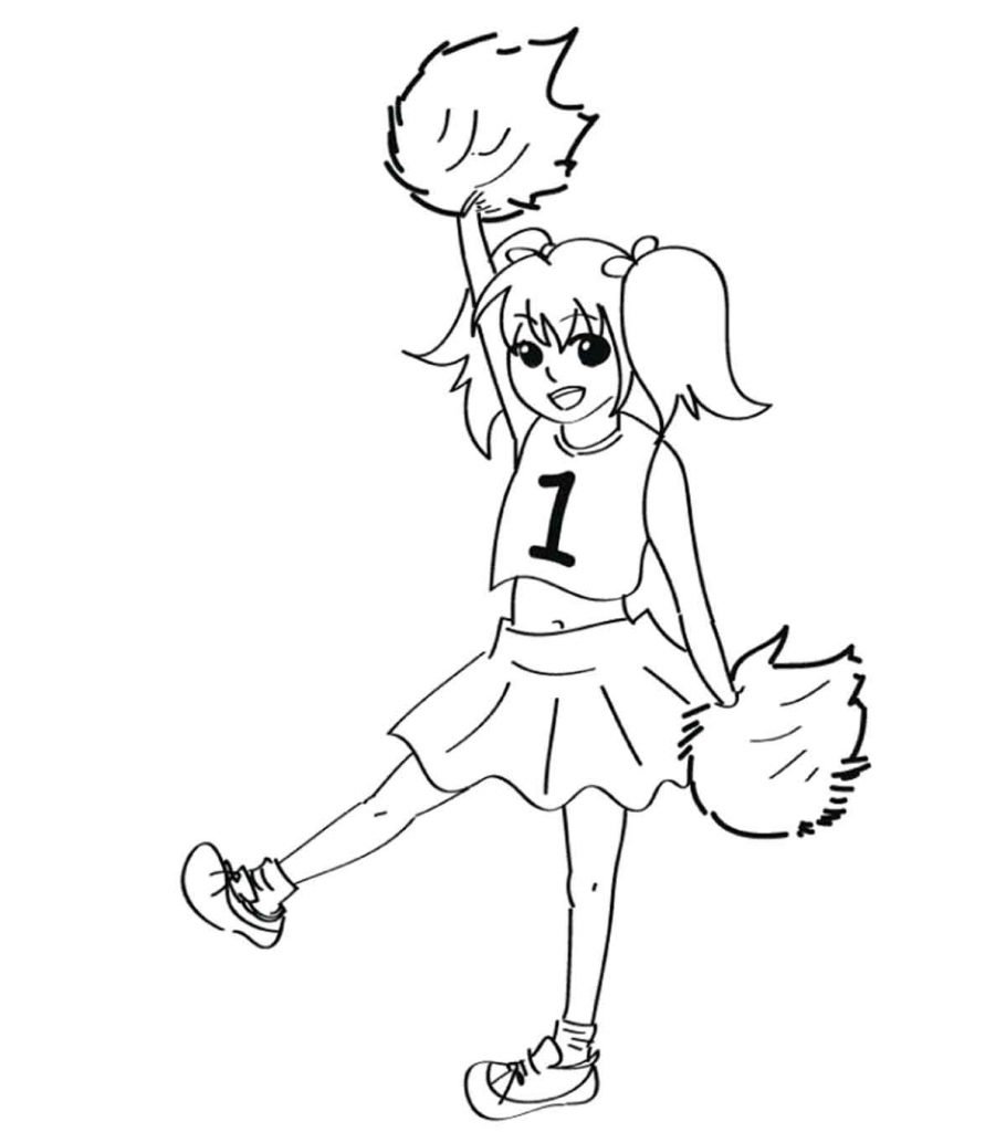 Раскраски физкультура и спорт для детей