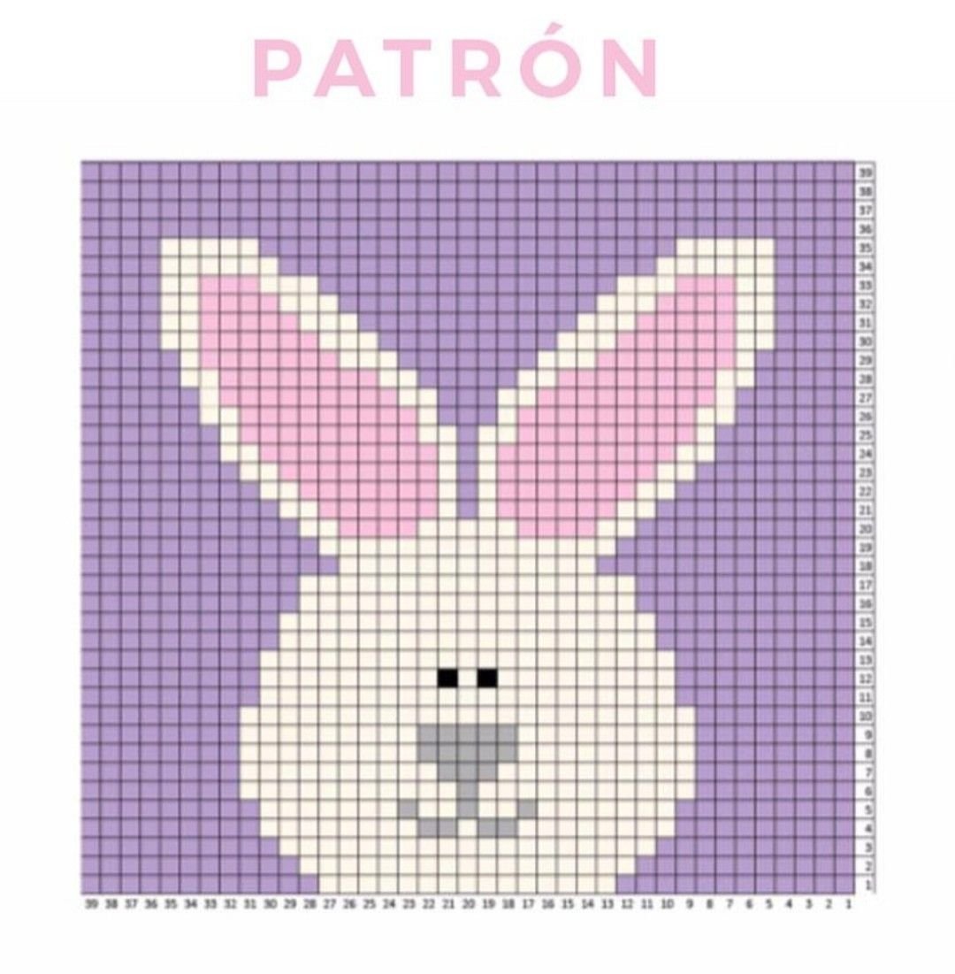 Вышивка крестом белый мишка