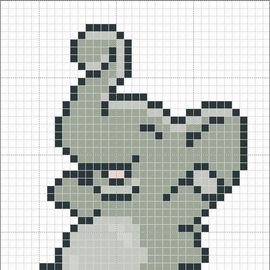 Вышивка крестом собачки