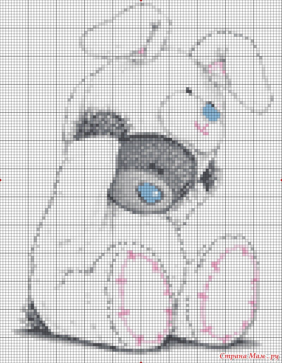 Вышивание крестиком Панда
