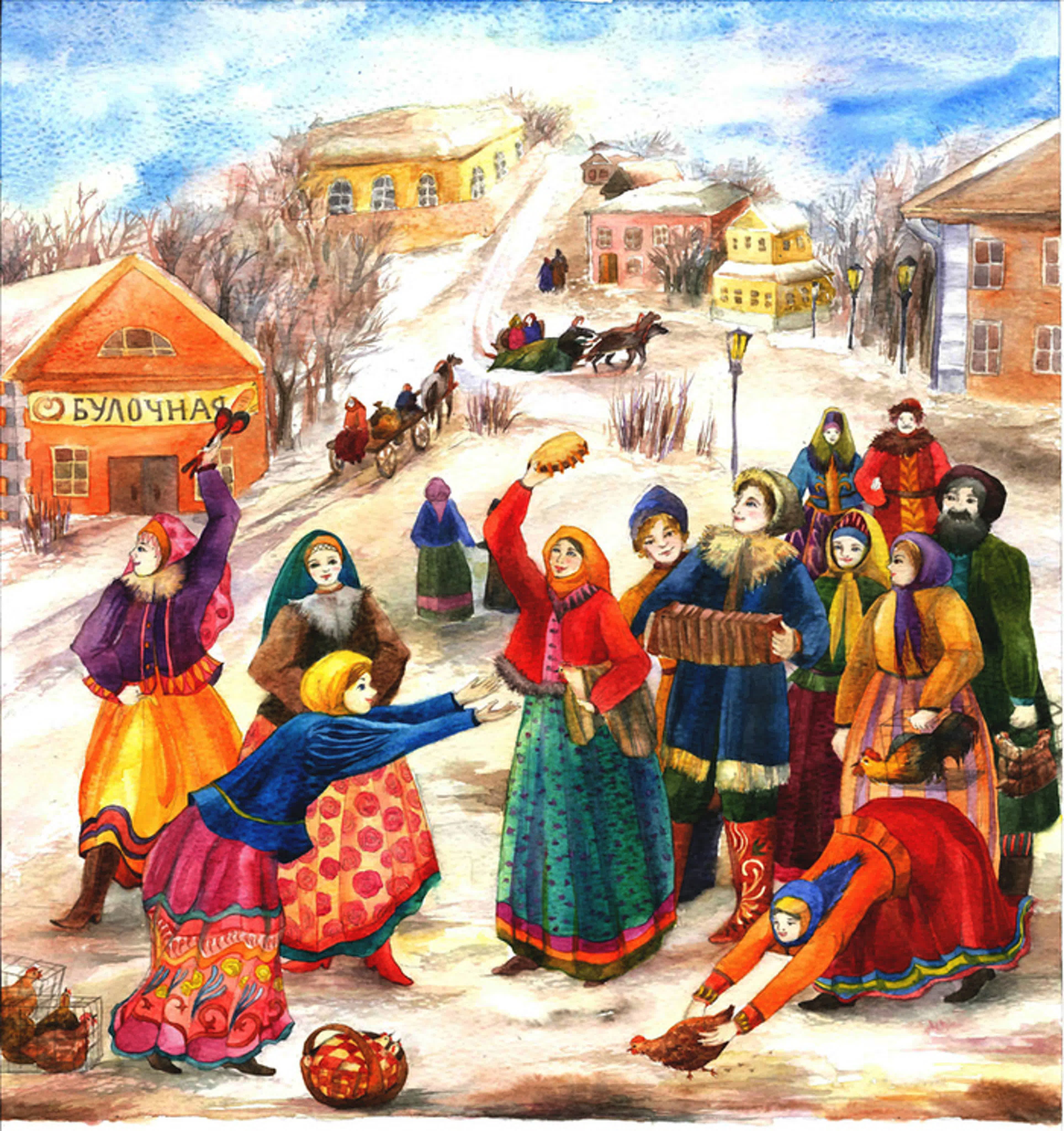 Что такое народный праздник. Кузьминки праздник народный праздник Кузьминки. Русские народные гуляния. Зимние народные гуляния. Праздничные народные гулянья.
