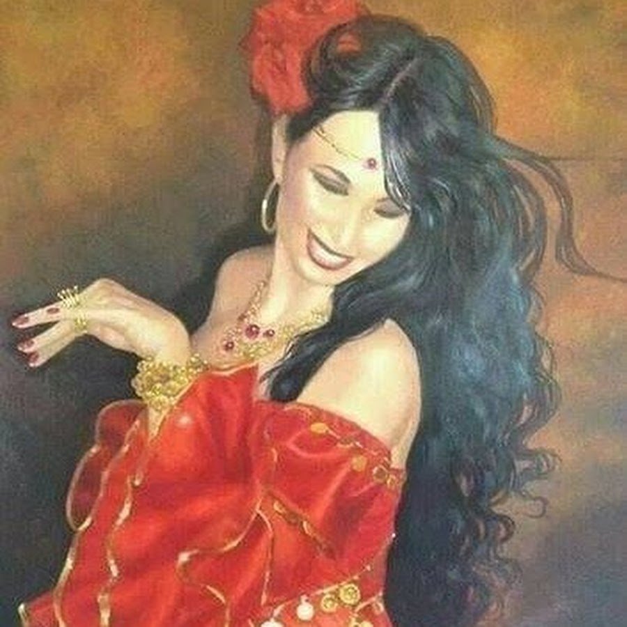Цыганка Эсмеральда портрет