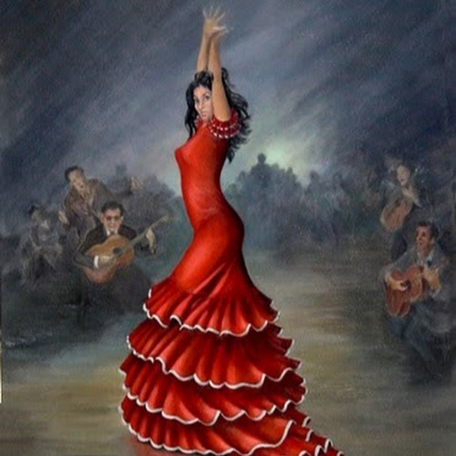 Танцовщица фламенко