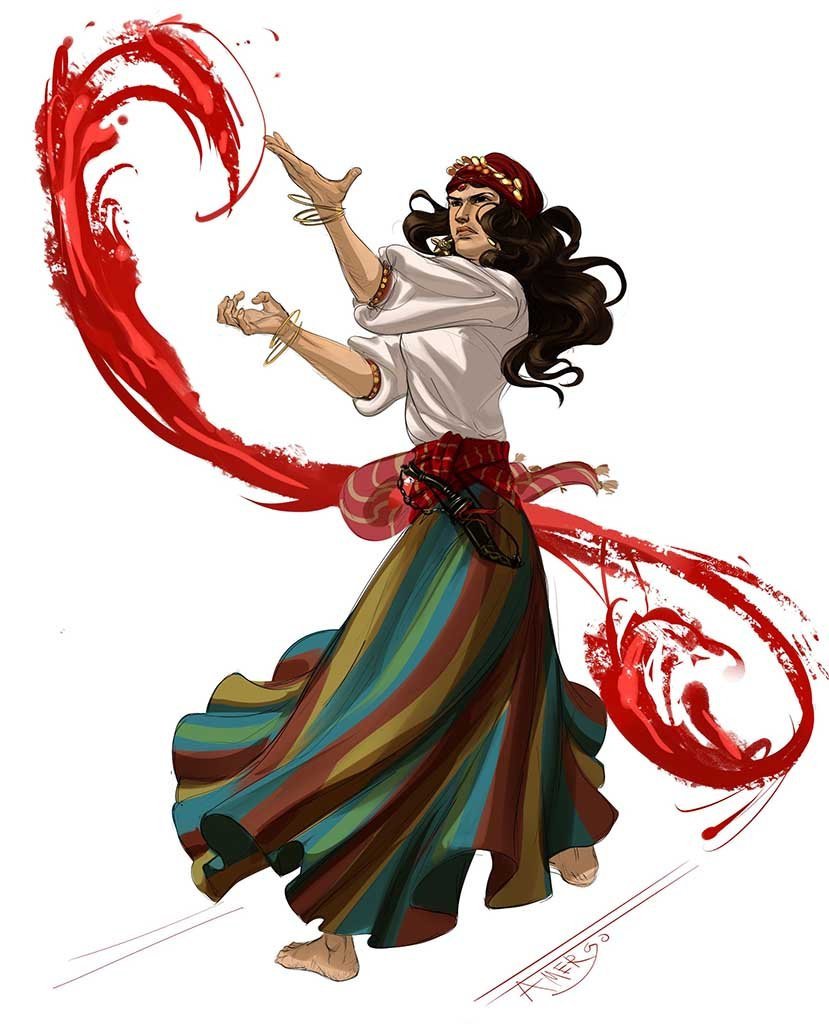 Арт одежда цыганки