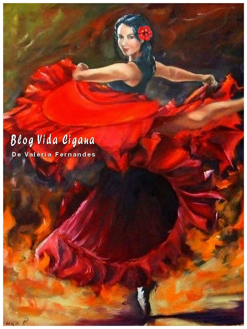 Цыганский танец живопись