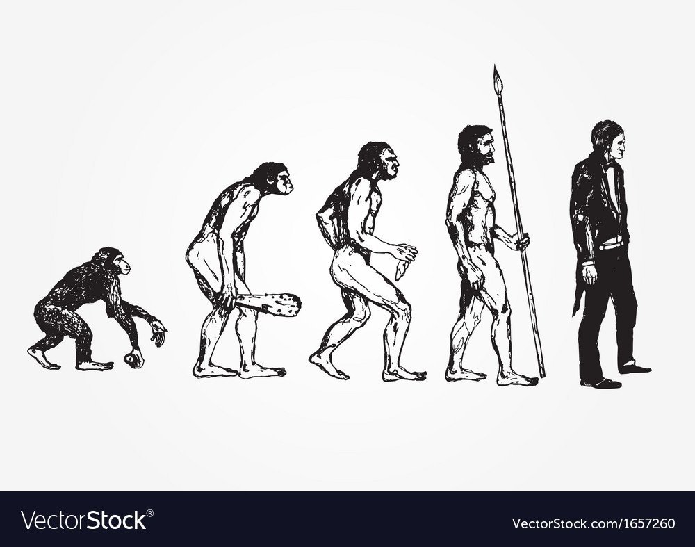 Превращение обезьяны в человека